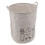 Large Foldable Laundry Basket 50x40cm Cotton Linen Collapsible Hamper 16