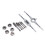 12Pcs Drill Tap Die Wrench Set M3-M12 Manual Thread Tapping Tool Kit 2