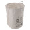 Large Foldable Laundry Basket 50x40cm Cotton Linen Collapsible Hamper 1