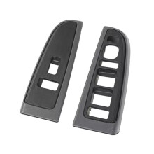 1Pair Front Window Bezel 89045128 89045120 for Chevy Silverado Sierra 03-07 Armrest Upper Panel Light Gray