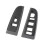1Pair Front Window  Bezel 89045128 89045120 for Chevy Silverado  Sierra 03-07 Armrest Upper Panel Light Gray 1