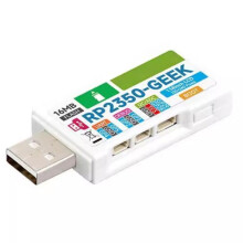 RP2350 GEEK RP2350A Chip 1,14 Zoll LCD 240x135 Auflösung 65K Farbe SWD/UART/I2C für OpenOCD/CMSIS-DAP