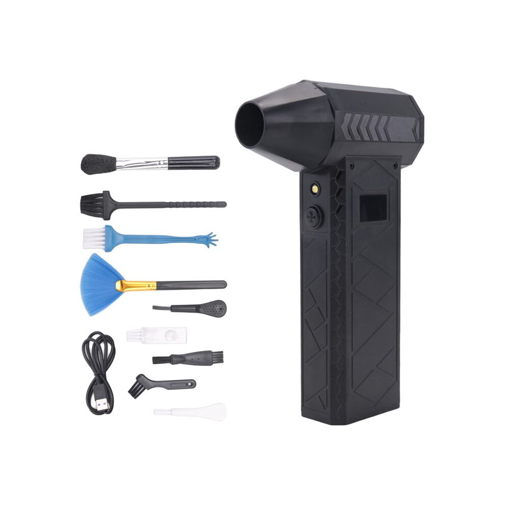 Turbo Jet Fan,130000 Rpm Air Blower Handheld Electric Brushless Motor Violent Blower 3 Wind Speed Industrial,A 6031095967149