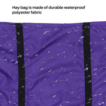 Hay Bale Storage Bag, Extra Large Tote Hay Bale Carry Bag, Foldable Portable Horse and Livestock Hay Bale Bags with Zipper Waterproof