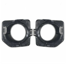 2Pcs Car Front Bumper Fog Lamp Light Bezel Cover LR021951 LR022187 for Freelander 2 LR2 2006 -2014