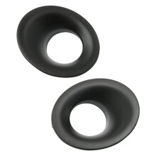 1 Pair Front Bumper Fog Light Cover Bezels Trim Running Light Cover 68259662AA 68259663AA for Challenger 15-17