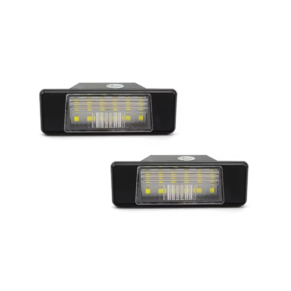 Car Led License Plate Error Free Lamp For X-Trail T30 T31 Qashqai J10 J11 Primera Pathfinder R51 2Pcs Light 6033290914348