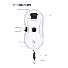 Ultrathin Window Cleaning Robot Remote Control Vacuum Cleaner Glass Wiper Dry Wet Mopping Capabilities US Plug