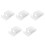 5Pcs Durable Waterproof Socket Protector Box with Hook Transparent 1