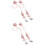 2Ensembles Ensemble Couverts Bébé Silicone Rose Ventouse Anti-Chute 6