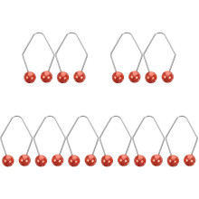 10Paires Anti-Morsure Respirants Pour Enfants En Nylon Rouge