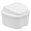 2Pièces Boîte Pour Dentier Portable Blanche, PP De Qualité 7