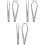 6Pièces Compas De Sculpture Argenté Mesure Intérieur Extérieur 3