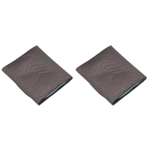 2Pièces Tapis Absorbant Urinaire Lavable Portable Café 1