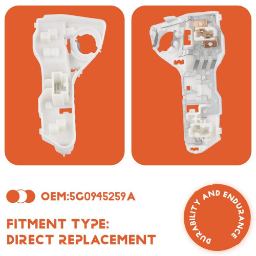 For   7 2013-2017 RHD Inner Tail Light Bulb Carrier Tail Light Circuit Board Left 5G0945259A 2
