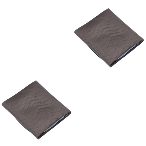 2Pièces Tapis Absorbant Urinaire Lavable Portable Café 2