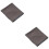 2Pièces Tapis Absorbant Urinaire Lavable Portable Café 6