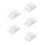 5Pcs Durable Waterproof Socket Protector Box with Hook Transparent 7