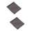 2Pièces Tapis Absorbant Urinaire Lavable Portable Café 7