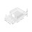 5Pcs Durable Waterproof Socket Protector Box with Hook Transparent 11
