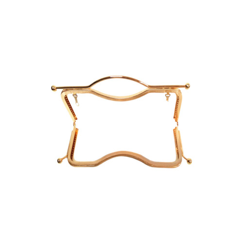 3Pcs Golden Metal Purse Frames Clutch Frames with Lock for Bag Making 1