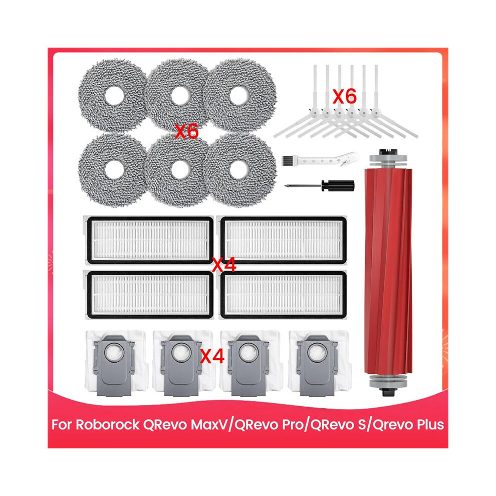 Replacement Accessories For Qrevo Maxv/Qrevo Pro/Qrevo S/Qrevo Robot Vacuum Cleaner Parts 6031462906672