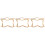 3Pcs Golden Metal Purse Frames Clutch Frames with Lock for Bag Making 4