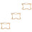 3Pcs Golden Metal Purse Frames Clutch Frames with Lock for Bag Making 5
