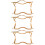 3Pcs Golden Metal Purse Frames Clutch Frames with Lock for Bag Making 8