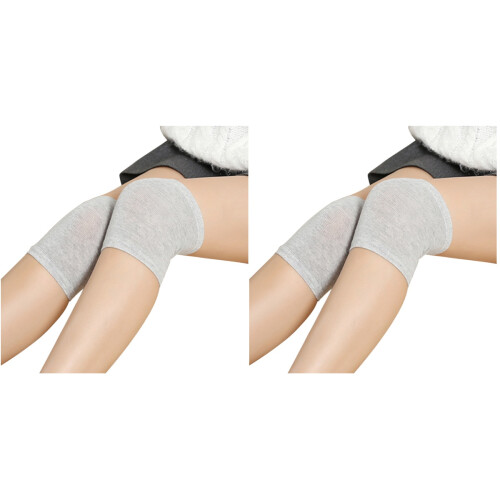 2Pièces Manchons De Genou Soutien Élastique Pour Sports