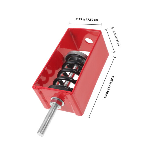 Isolateur Antivibration Rouge Pour 1