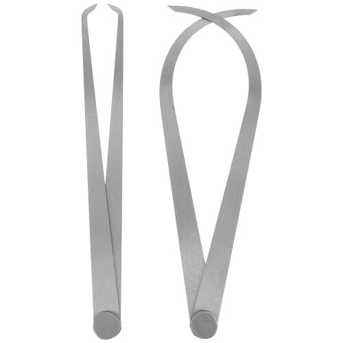 6Pièces Compas De Sculpture Argenté Mesure Intérieur Extérieur