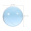 4Pcs Blue Resin Clear Juggling Balls Pro Grade Circus Props 9