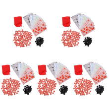 5Ensembles Kit Rouge Cartes Et