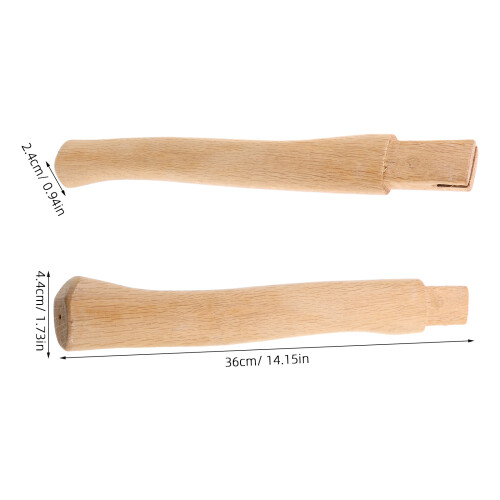 De Remplacement Hache En Bois Beige Pour Outils Jardin 2