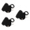 3Pcs DIY PU Handbag Making Kit Black Shoulder Bag Materials Craft Set 5