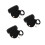 3Pcs DIY PU Handbag Making Kit Black Shoulder Bag Materials Craft Set 9
