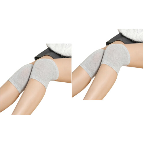 2Pièces Manchons De Genou Soutien Élastique Pour Sports 2