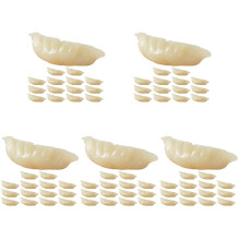 75Pièces Raviolis Miniatures Simulation PVC Pour Décor