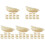 75Pièces Raviolis Miniatures Simulation PVC Pour Décor 1