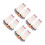 4Paires Doigts Coton Respirant 7
