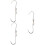 3Pièces Crochets Simples Argenté Pour Suspension De Viande 8