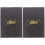 2Pcs Black Graduation Party Guest Book for Memory Keeping 1