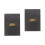 2Pcs Black Graduation Party Guest Book for Memory Keeping 5