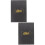 2Pcs Black Graduation Party Guest Book for Memory Keeping 8
