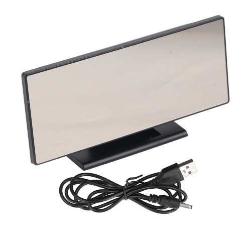Sveglia ABS Specchio LED Temperatura CR2032 240mAh 1