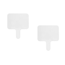 2Pièces Tableaux Portatifs Double-Face Blancs Pour Notation Et Jeu