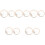 10Pièces Tambour Percussion Bois Instrument Enfant 4