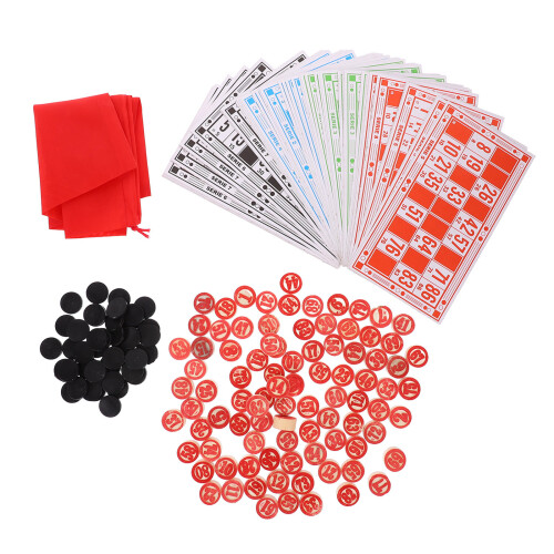 5Ensembles Kit Rouge Cartes Et 2