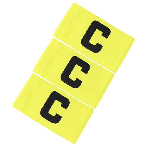 15Pièces Brassards Jaunes Nylon Portables 1
